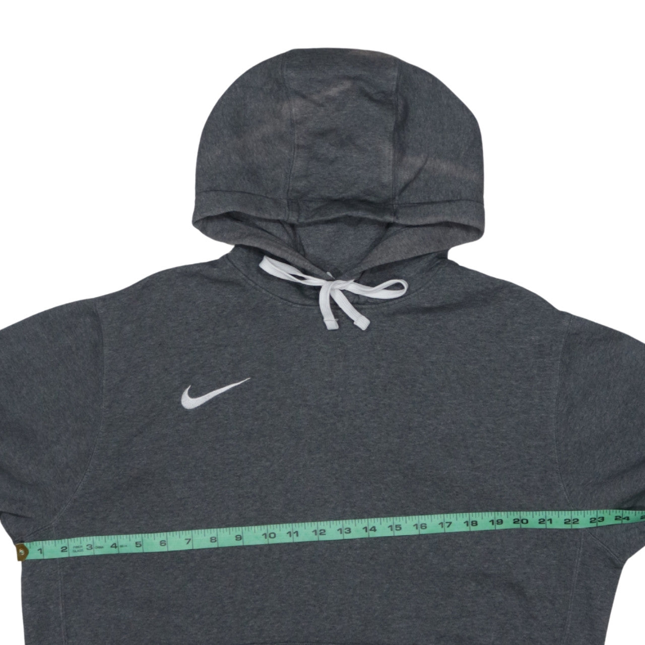 Nike Men's Grey Hooded Long Sleeve Regular Fit Sweatshirt L