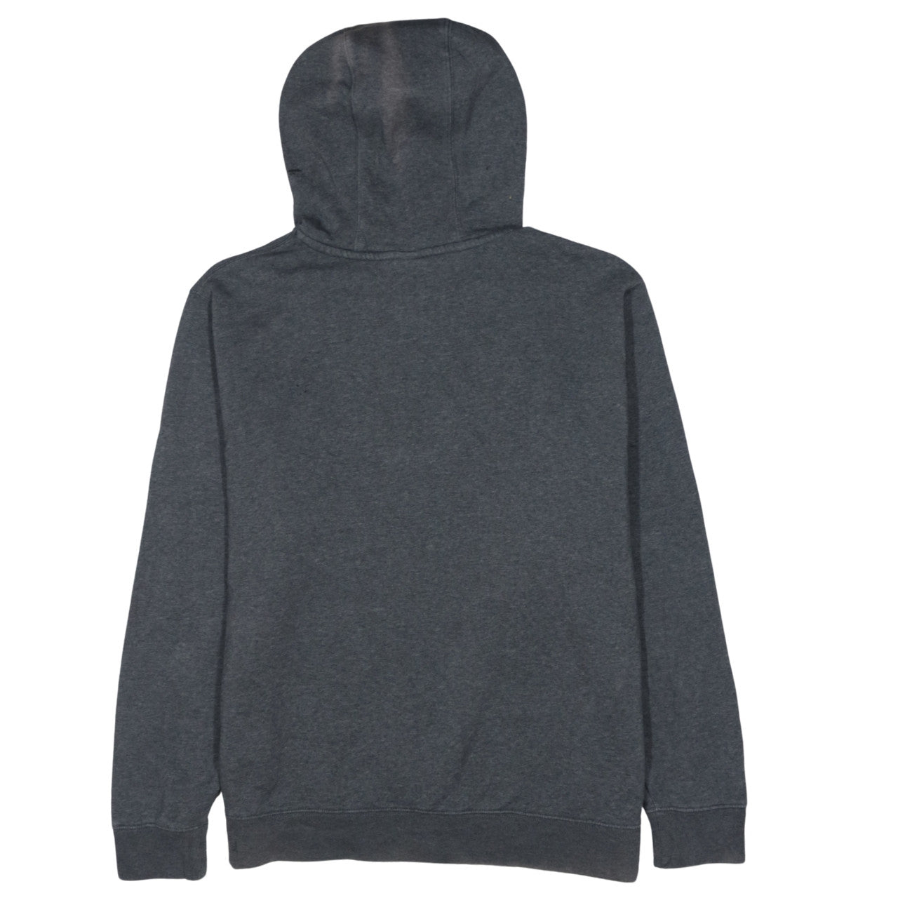 Nike Men's Grey Hooded Long Sleeve Regular Fit Sweatshirt L