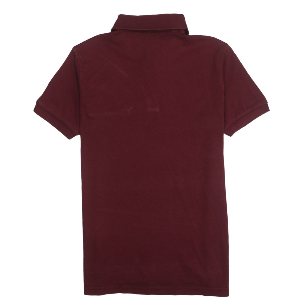 Tommy Hilfiger Men's Red Cotton Polo Shirt Size M Casual Smart
