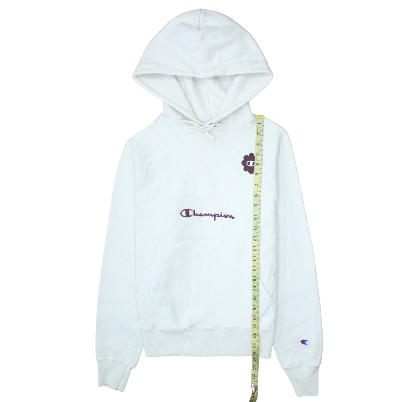 Champion Womens White XS Reverse Weave Pullover Hoodie
