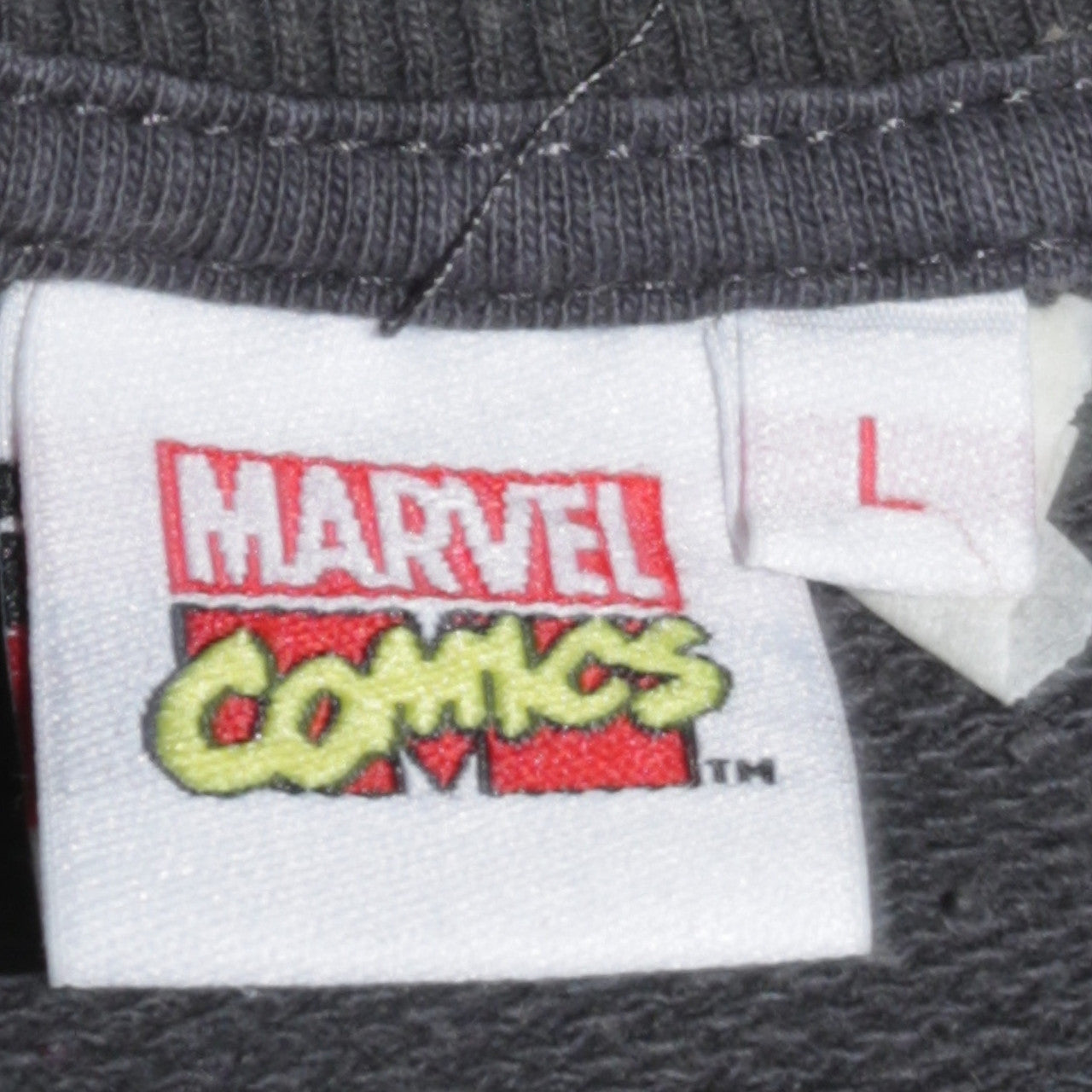 Cedar Wood State Men’s Grey Captain America Comic Sweatshirt L
