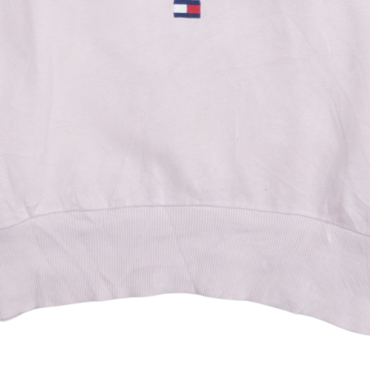 Tommy Hilfiger Girls Pink Pullover Hoodie Size 13 Years Logo Sweatshirt