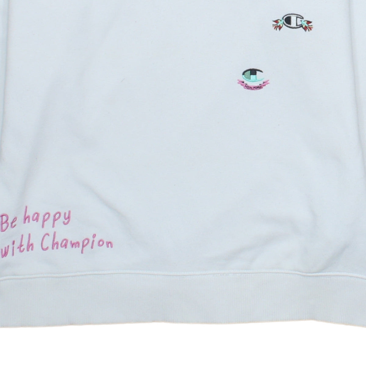 Champion Girls White Pullover Hoodie 15-16 Years Logo Graphic Hooded Sweatshirt