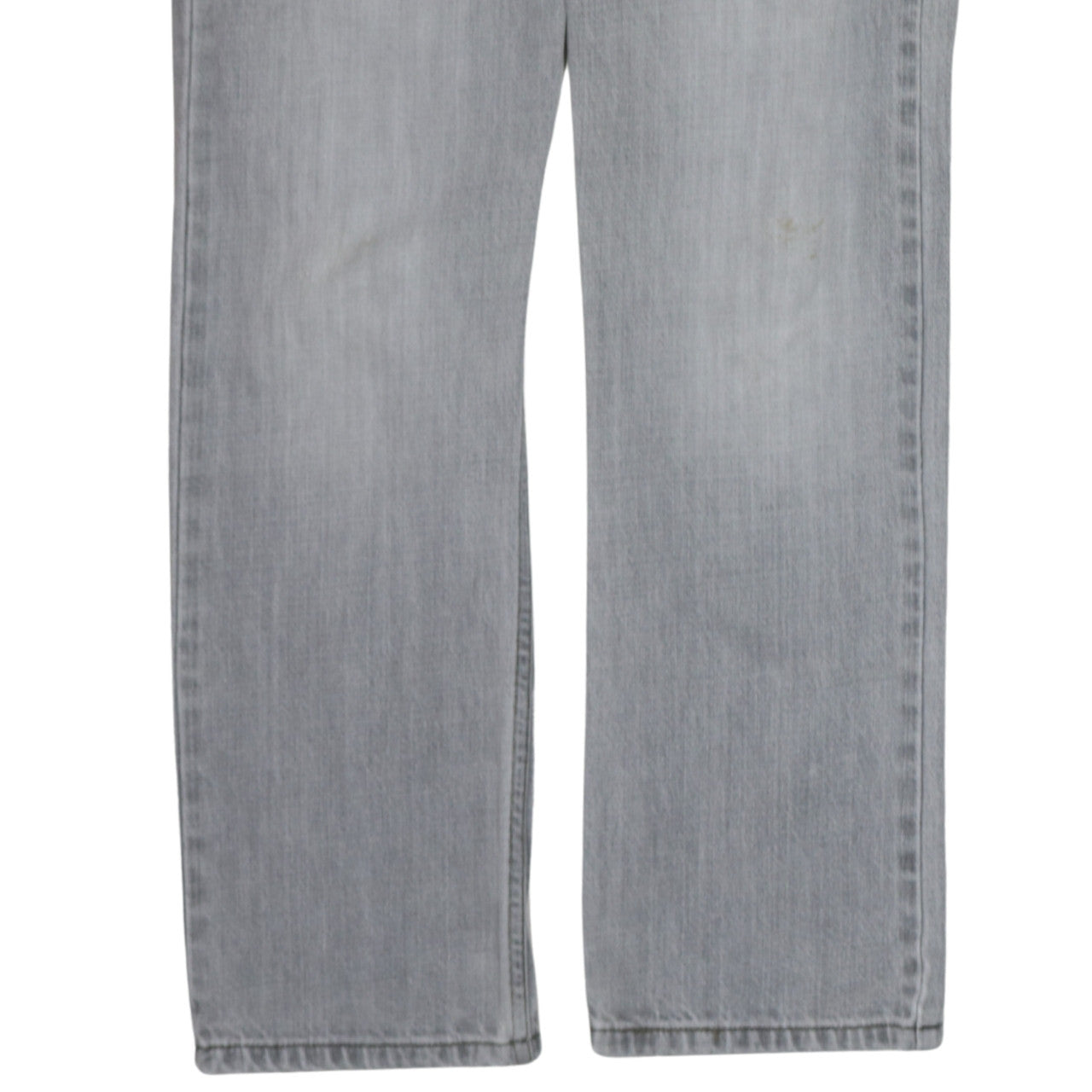 Levi's Girls Grey 514 Slim Straight Jeans 14 Years Cotton Denim