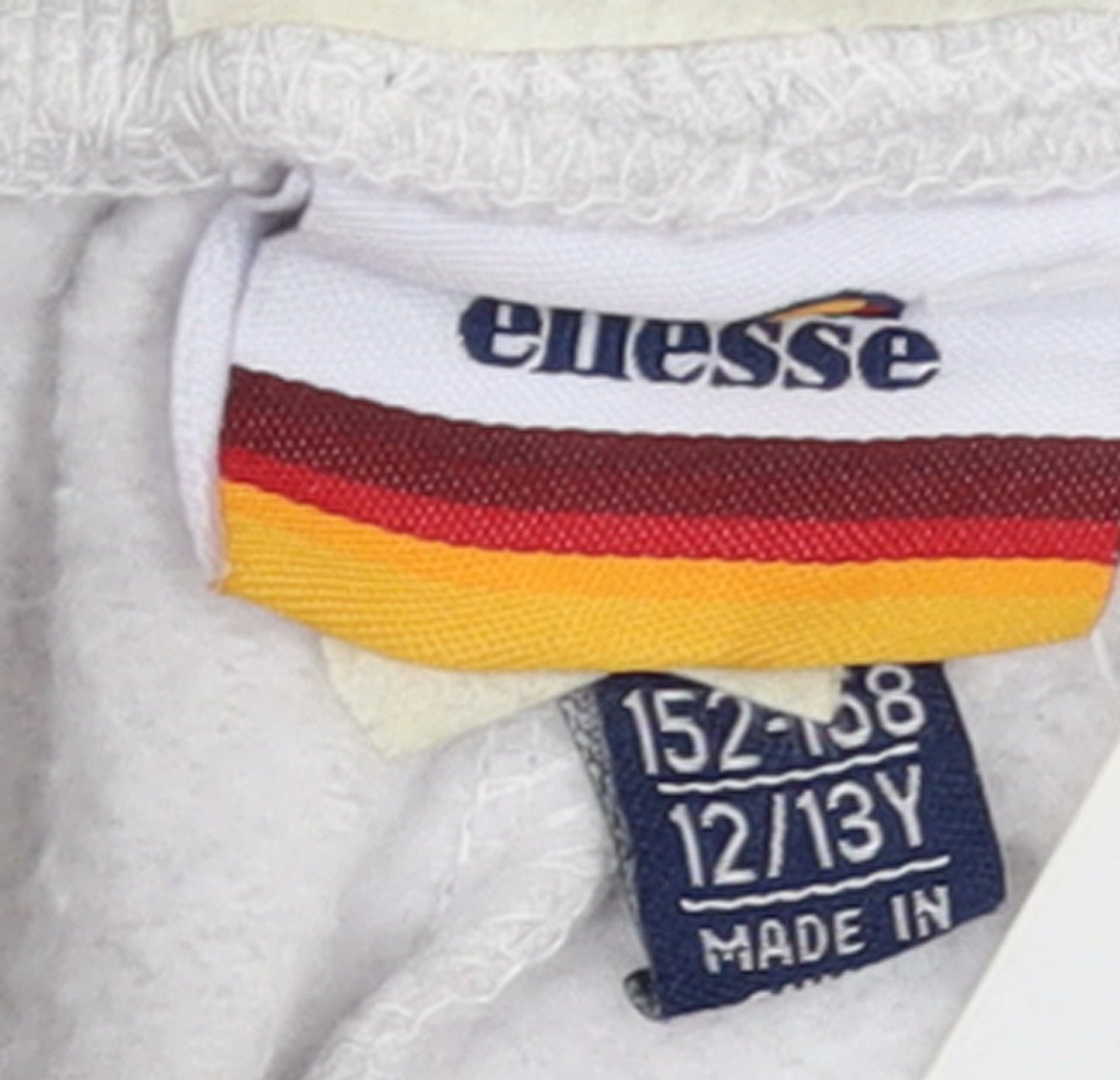 Ellesse Girls Grey Jogger Sweatpants 12-13 Years Cotton Blend