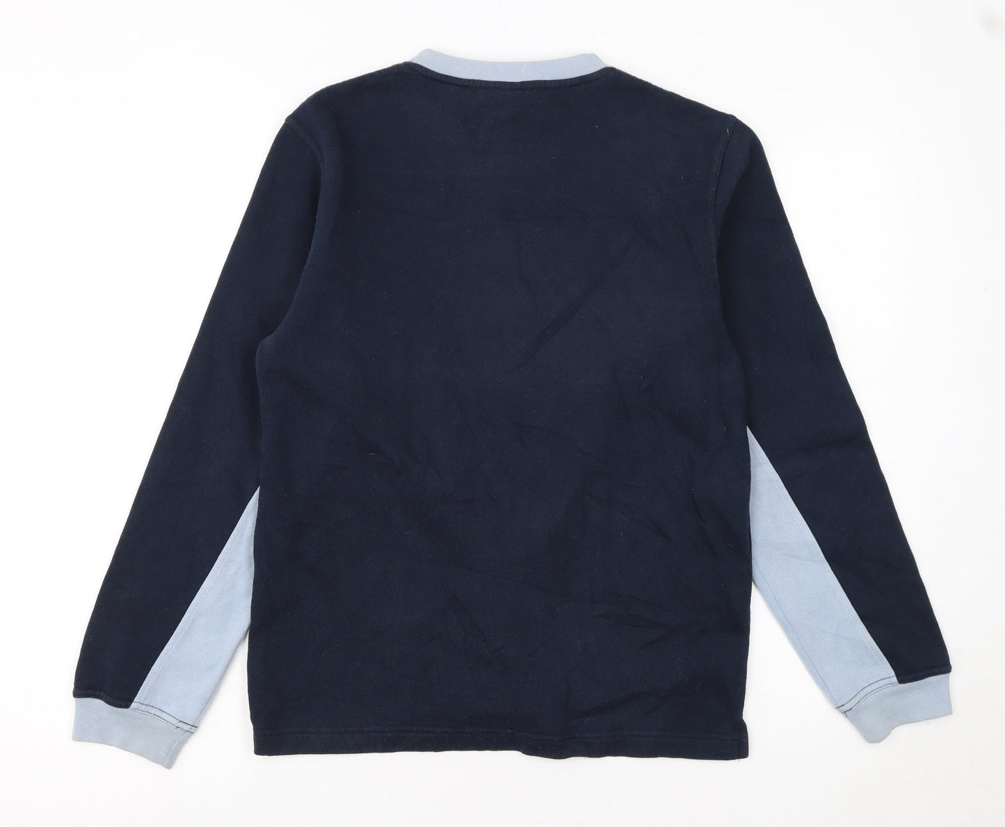 Umbro Boys Blue Pullover Sweatshirt 14 Years Long Sleeve Football Graphic