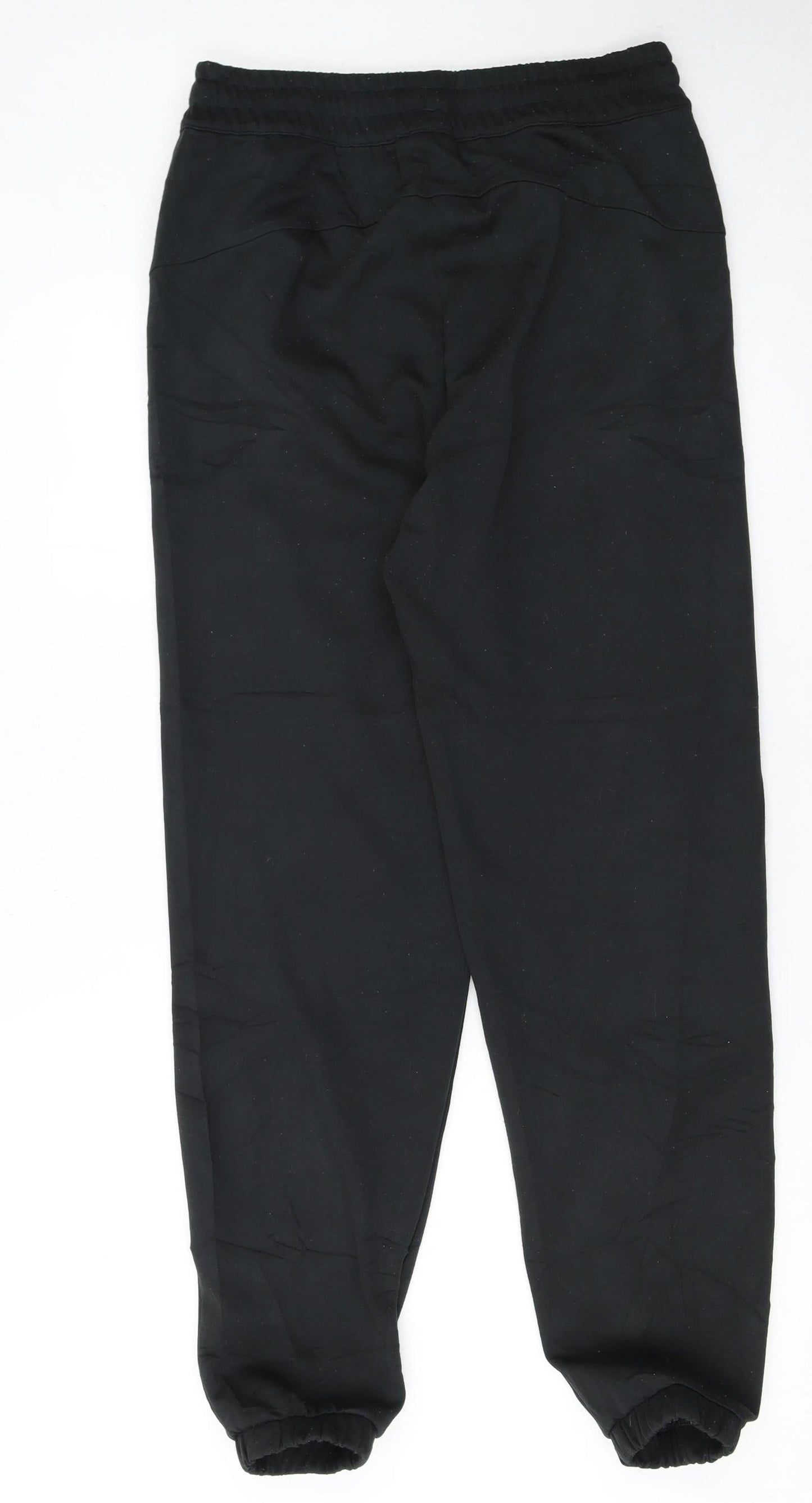 Reebok Men's Black Jogger Sweatpants M Regular Fit Activewear Trousers