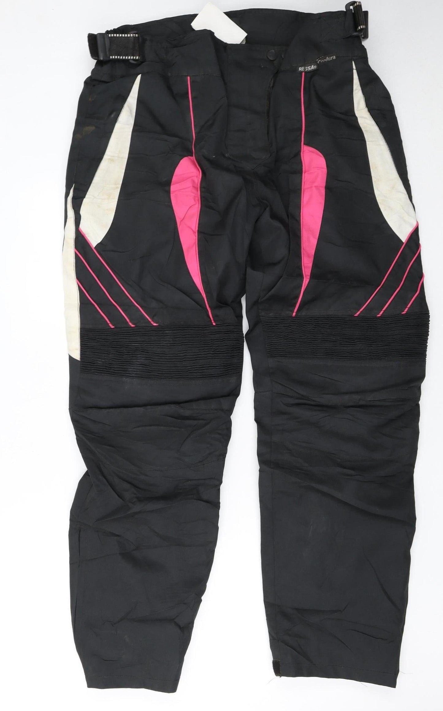 Turin Women’s Black Motorcycle Snow Pants Size 18 Waterproof Cordura