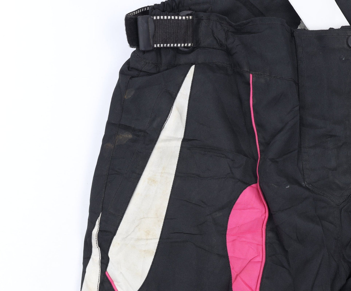 Turin Women’s Black Motorcycle Snow Pants Size 18 Waterproof Cordura