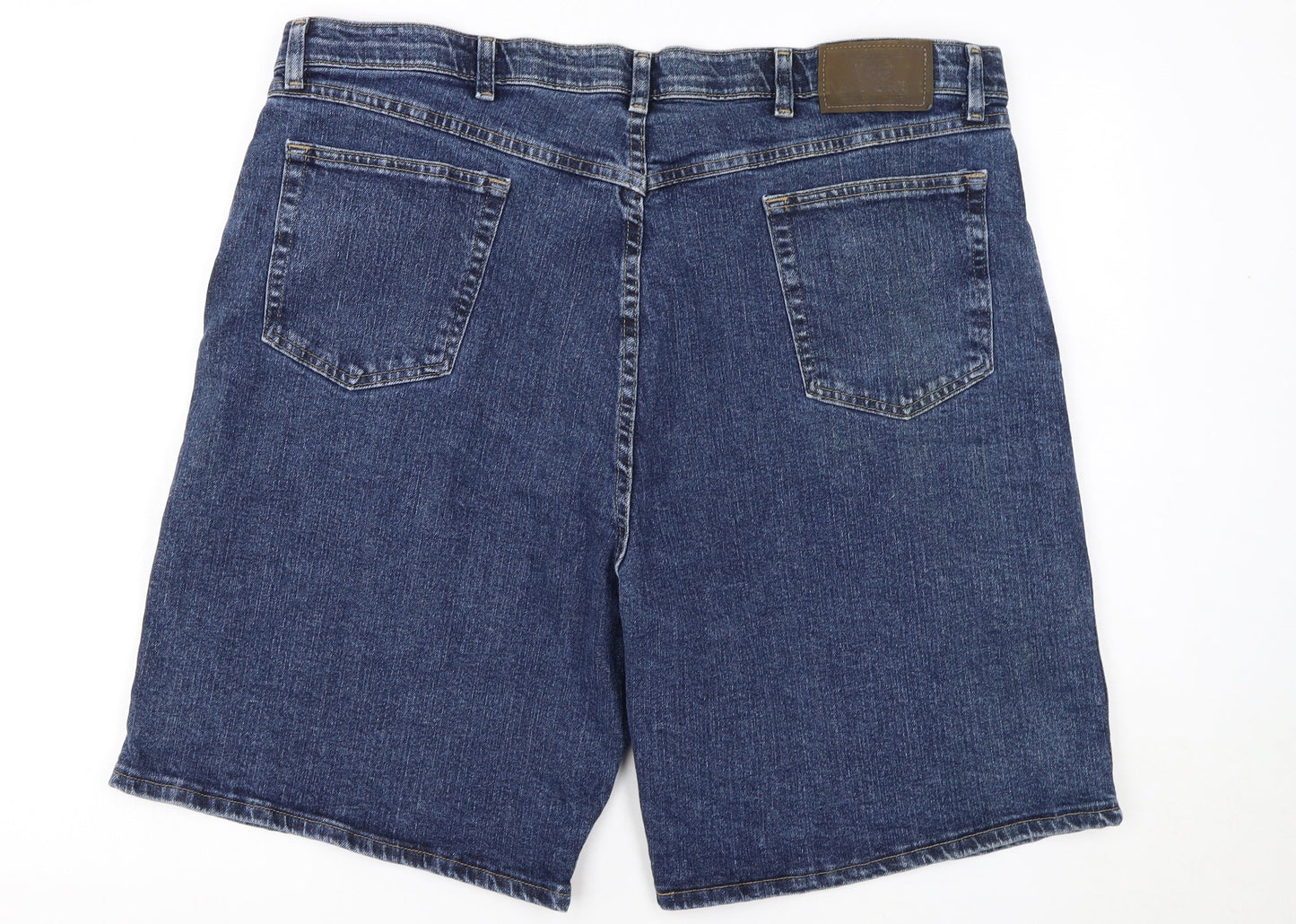 Lee Riders Men's Blue Denim Shorts Size 42 Regular Fit Casual