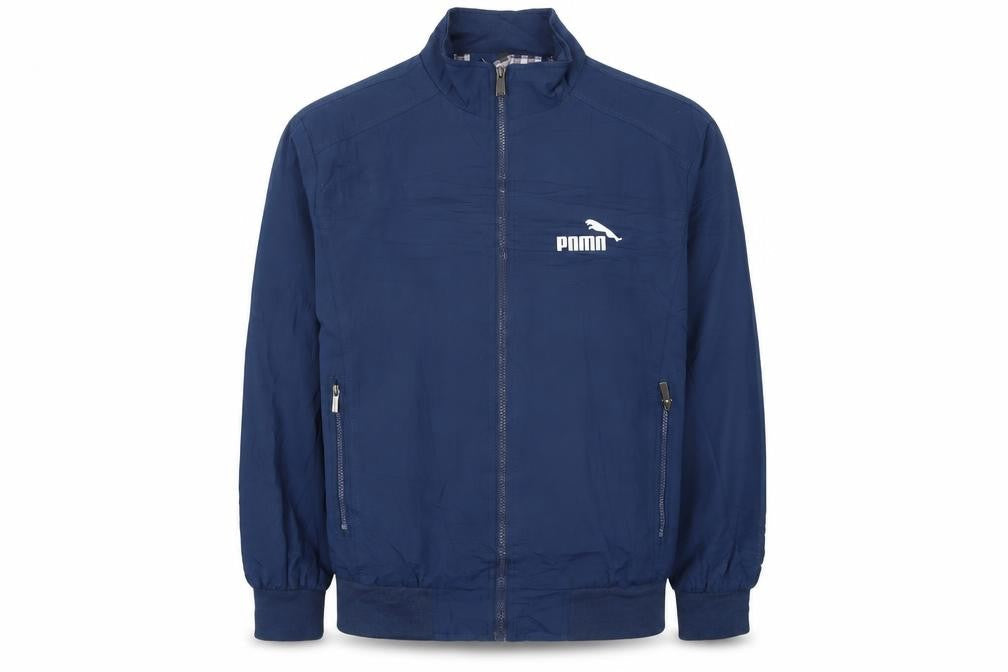 Puma Men's Blue XL Track Jacket Lightweight Zip Activewear