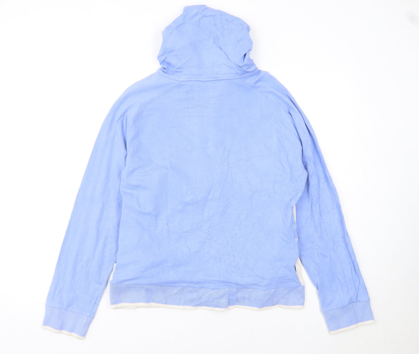 Reebok Women's Blue 1/2 Zip Hooded Sweatshirt Size 16
