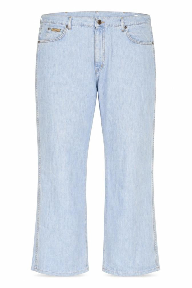 Wrangler Men's Blue Bootcut Jeans W40 L32 100% Cotton Denim