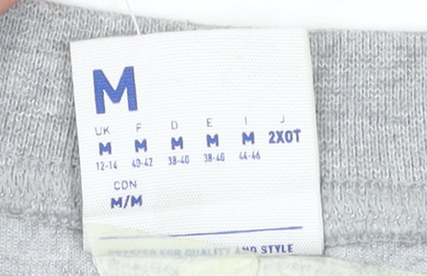 Reebok Classic Men's Grey Pullover Sweatshirt M Crew Neck Logo