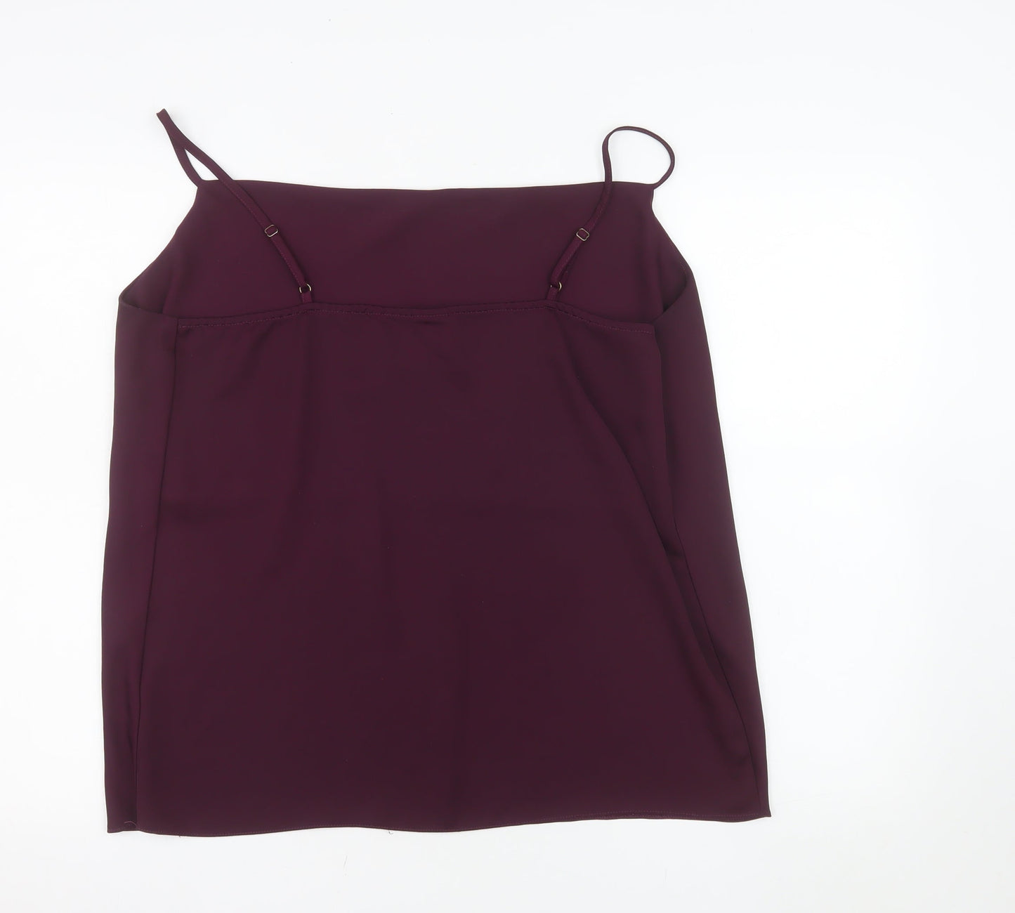 River Island Women’s Purple Polyester Camisole Tank Top Size 18