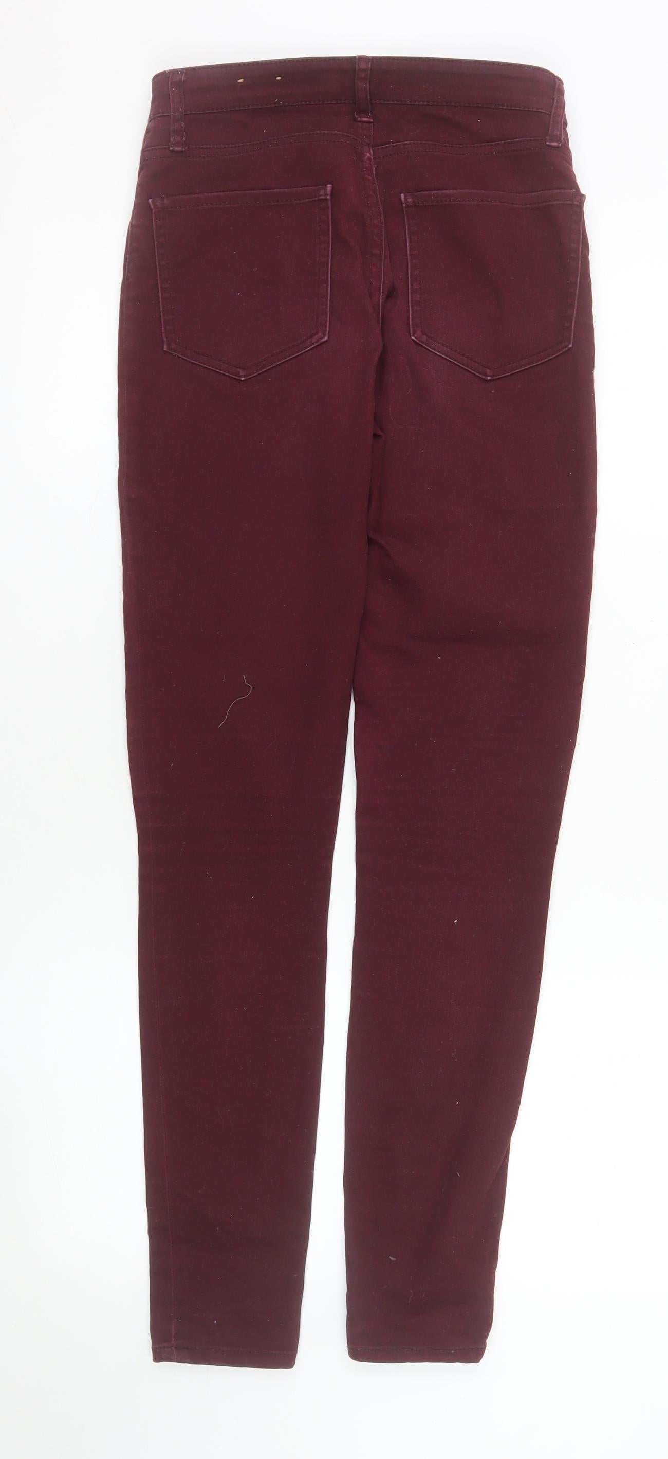L.O.G.G. Women's Red Skinny Jeans Size 8 Slim Fit