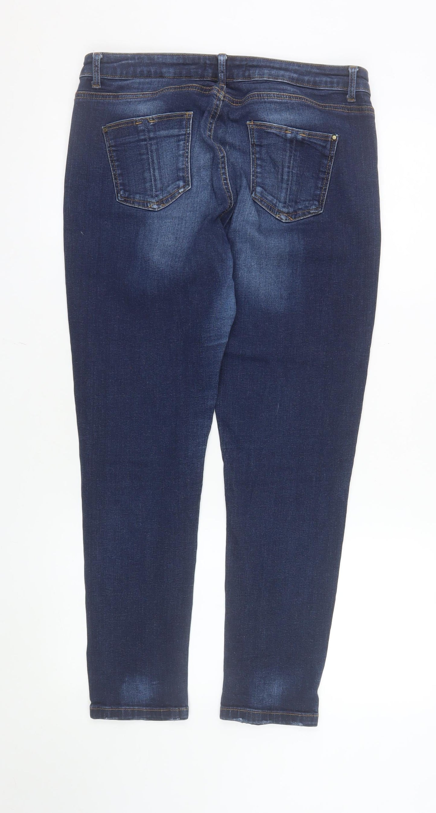 DP Denim Womens Blue Size 14S Skinny Jeans Classic Fit