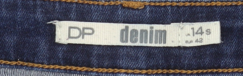 DP Denim Womens Blue Size 14S Skinny Jeans Classic Fit