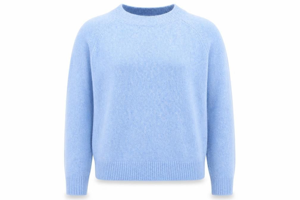 Vero Moda Womens Blue Crew Neck Pullover Jumper XL