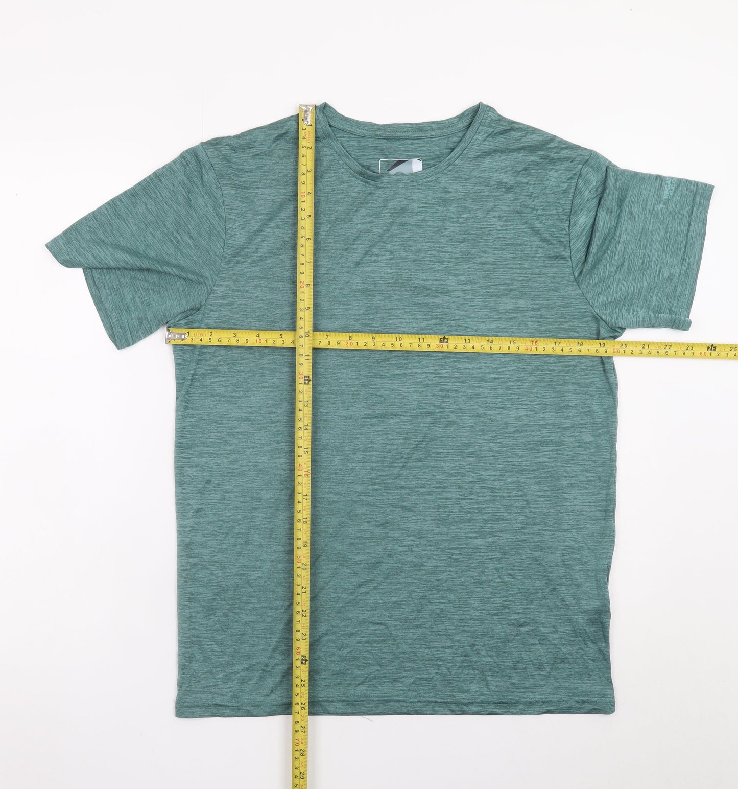 Regatta Men's Green Short Sleeve Polyester Crew Neck T-Shirt M
