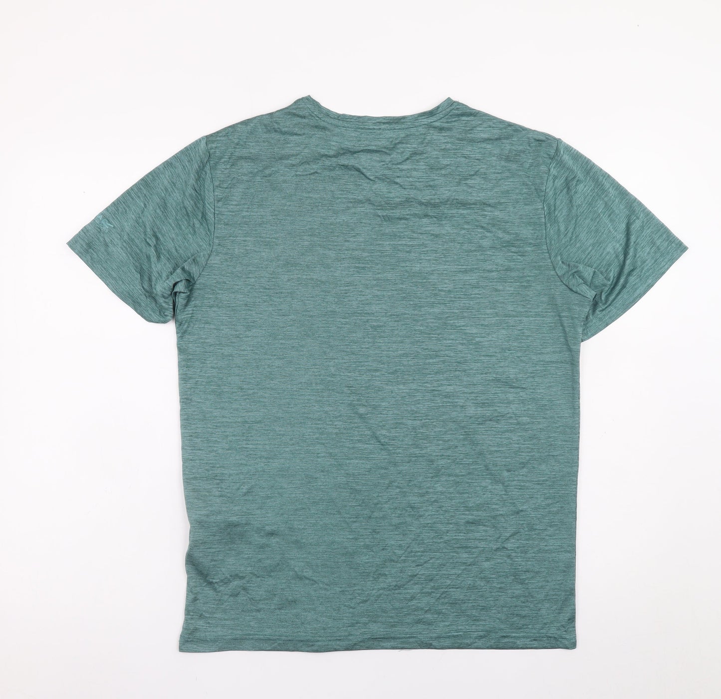 Regatta Men's Green Short Sleeve Polyester Crew Neck T-Shirt M