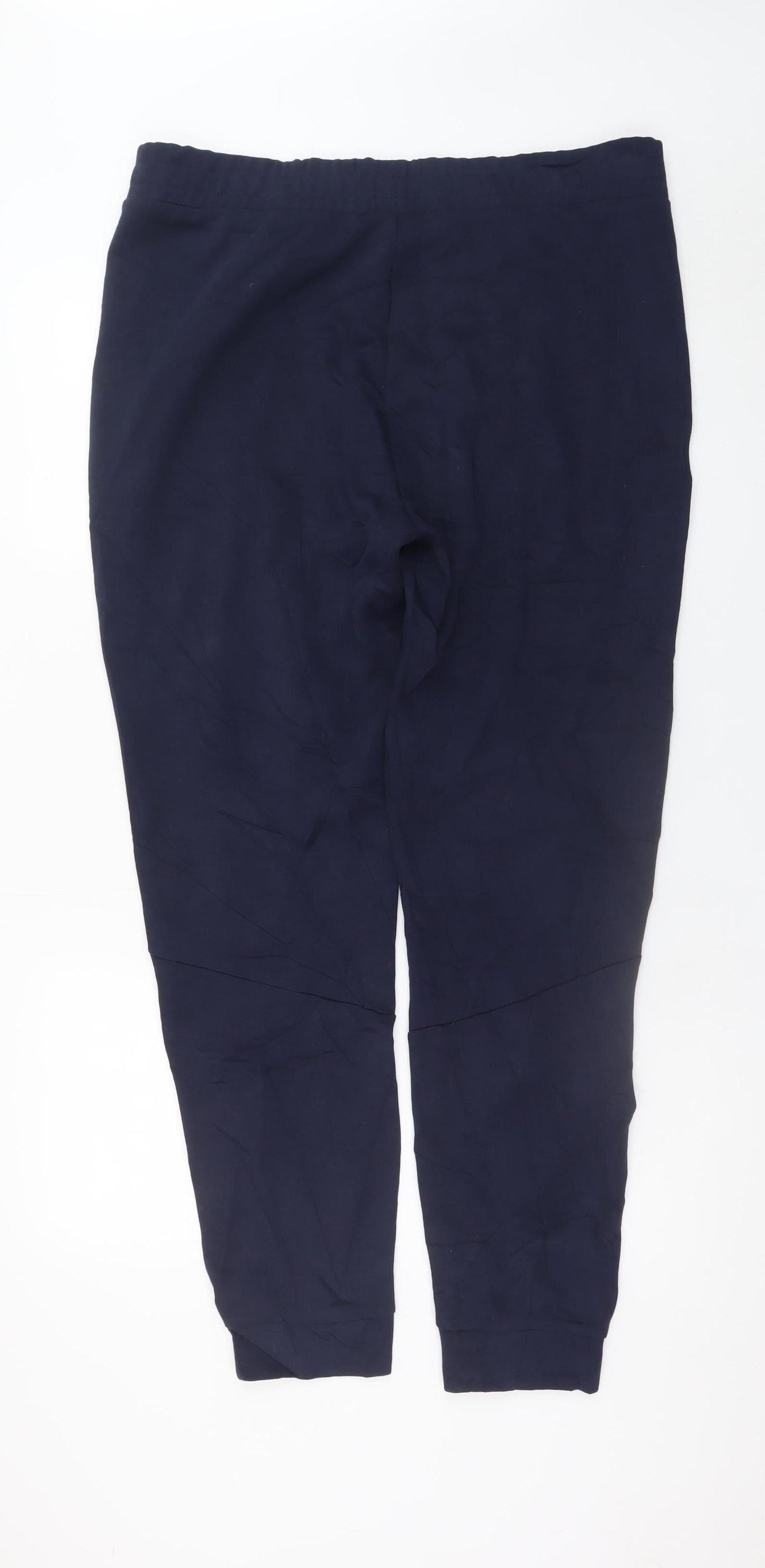 U.S. Athletic Men's Navy Jogger Trousers Large Cotton Blend
