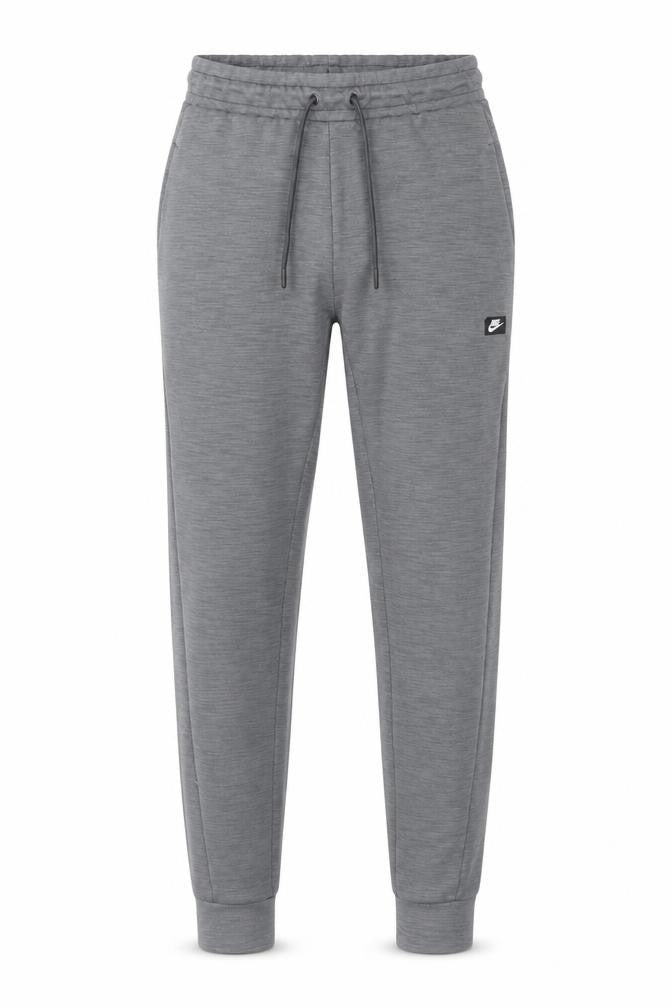 Nike Men's Grey Small Jogger Sweatpants with Zip Pocket