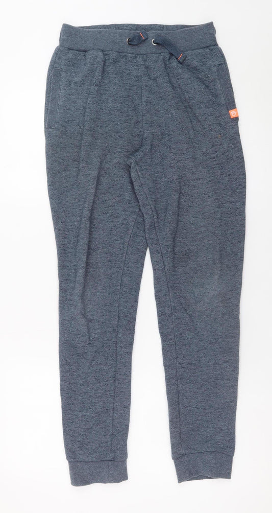 St. Bernard for Dunnes Stores Men's Grey Jogger Trousers 28in Regular Fit