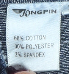 Kingpin Men's Blue Skinny Jeans Size 30R Slim Fit Denim
