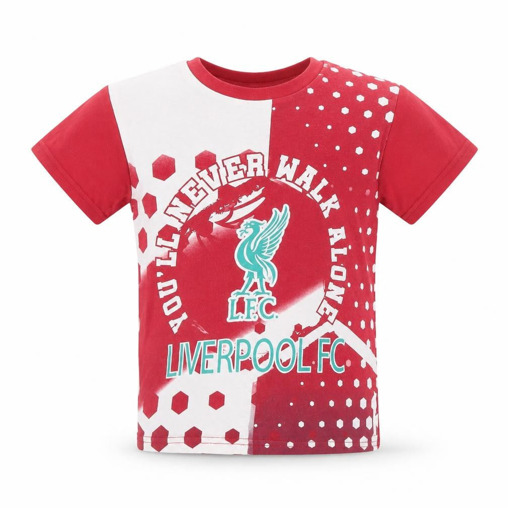 St. Bernard Boys Red Liverpool FC Short Sleeve T-Shirt 6-7 Years
