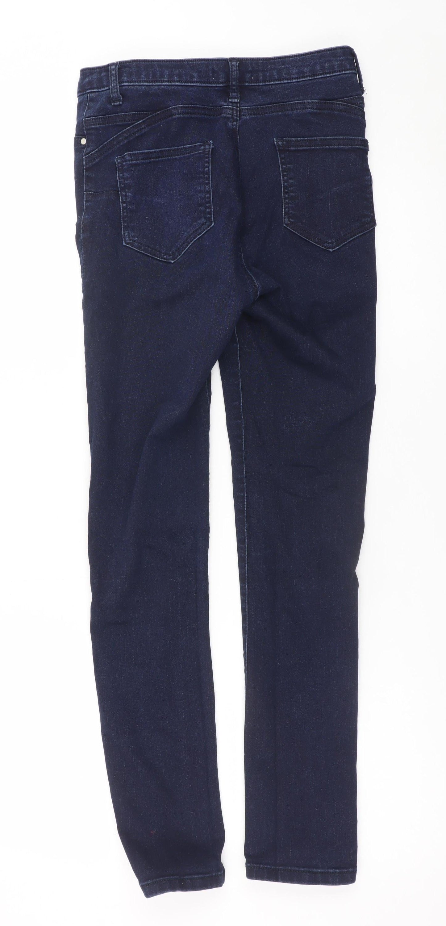 Gallery Women’s Blue Skinny Stretch Jeans Size 12 Mid Rise Denim