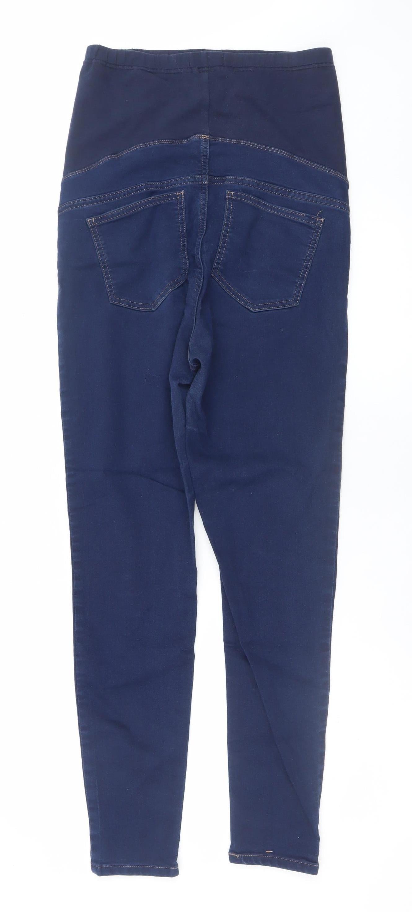 Marks and Spencer Women Blue Maternity Jegging Jeans Size 12 Regular