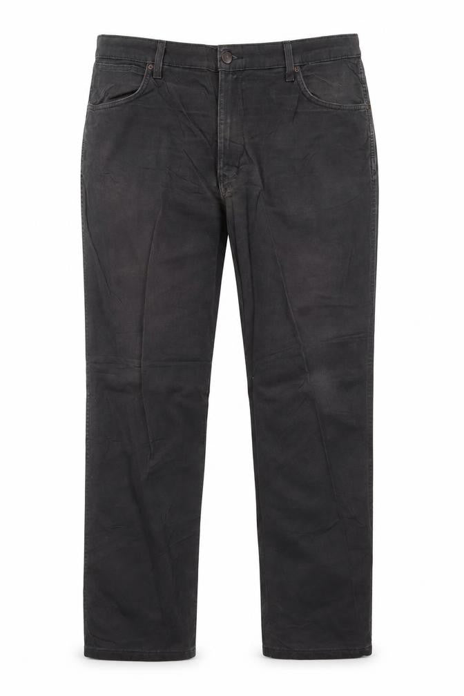 Wrangler Men Grey Texas Stretch Chino Trousers W38 L30 Regular Fit