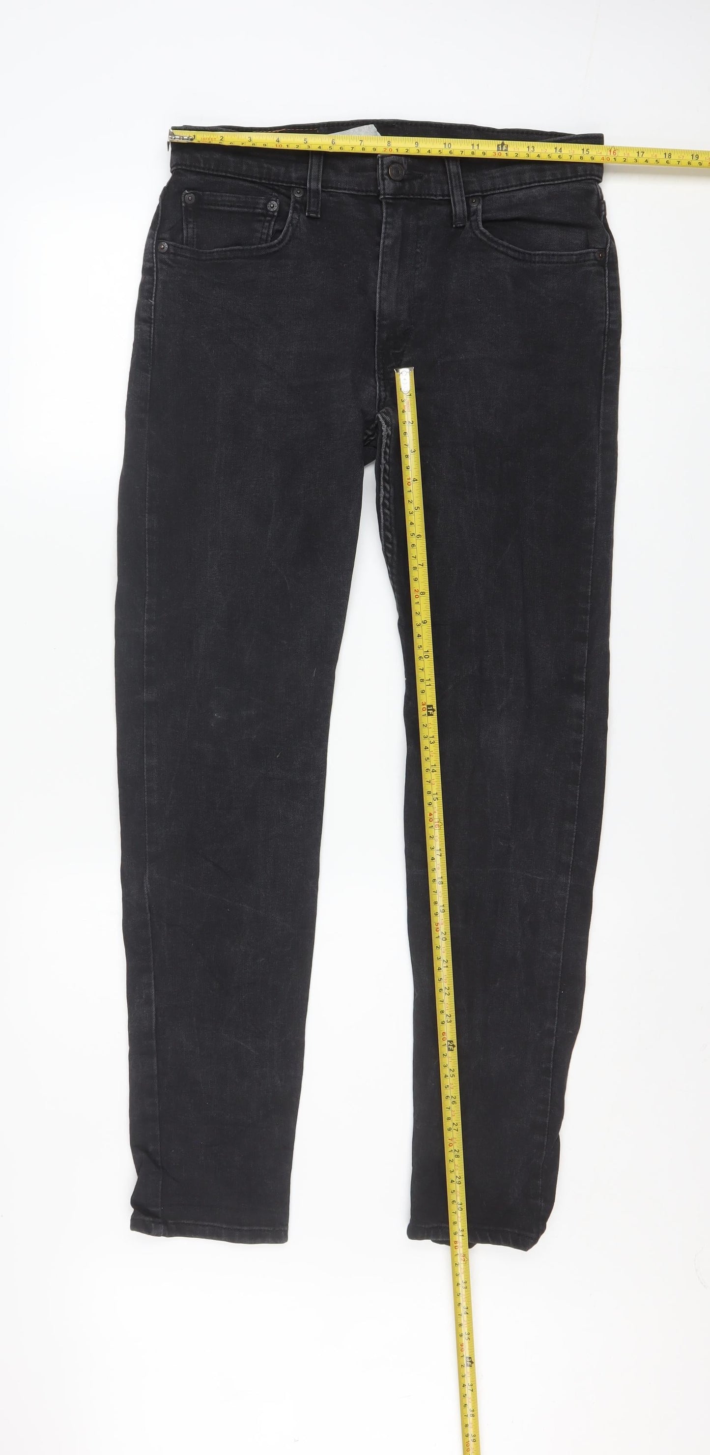 Levi’s 512 Lo-Ball Mens Black Slim Fit Jeans W32 L32