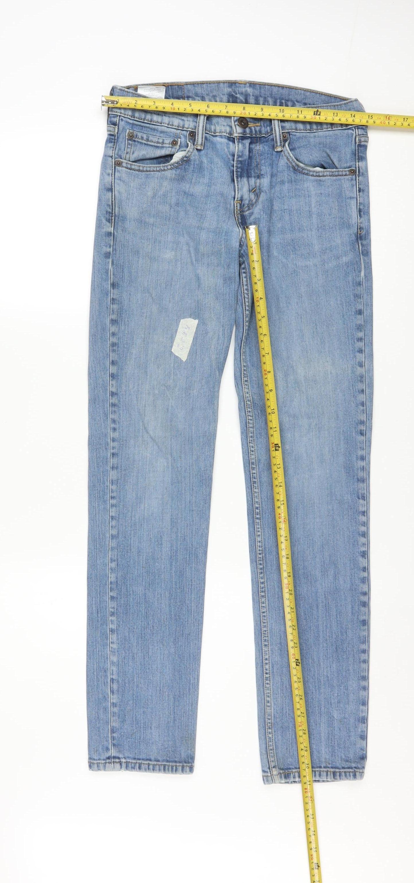 Levi's Women's Blue Straight Leg 511 Jeans Size 10 W29 L32