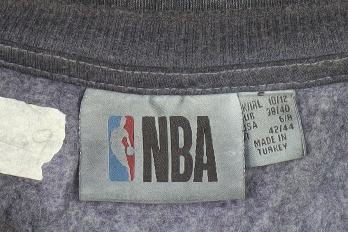 NBA Los Angeles Lakers Women's Grey Pullover Sweatshirt Size 12 Cotton Blend