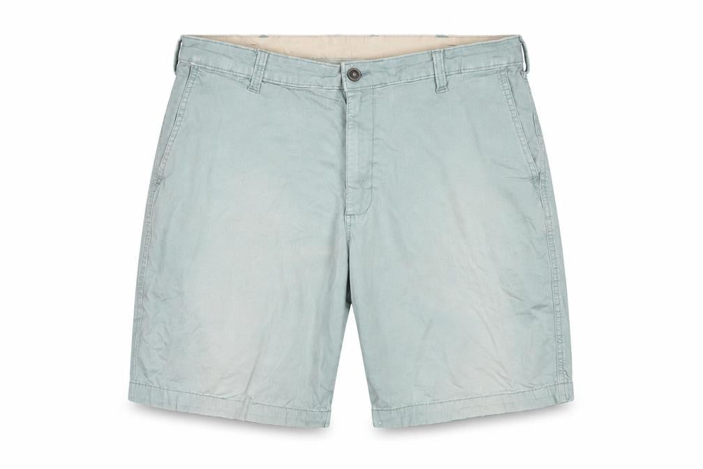 Lee Dungarees Men's Green Chino Shorts Size 36 Cotton Blend