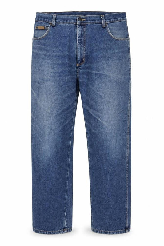 Wrangler Men Blue Straight Regular Fit Denim Jeans W40 L32