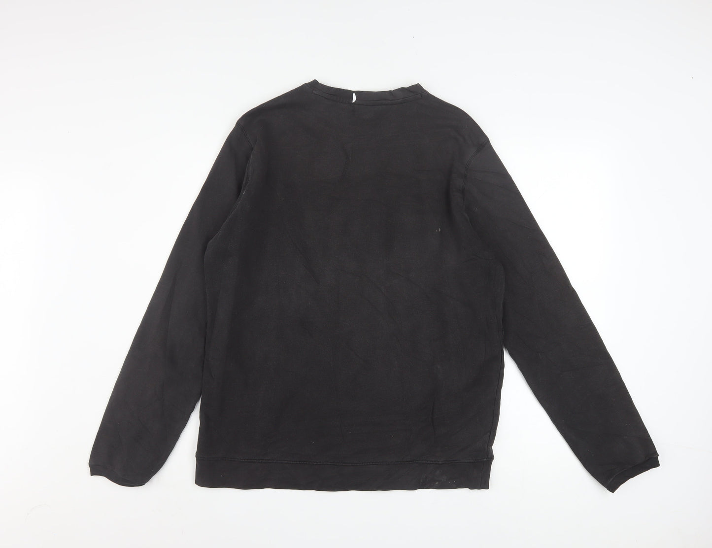 Umbro Men's Black XL Pullover Sweatshirt Crew Neck Fleece