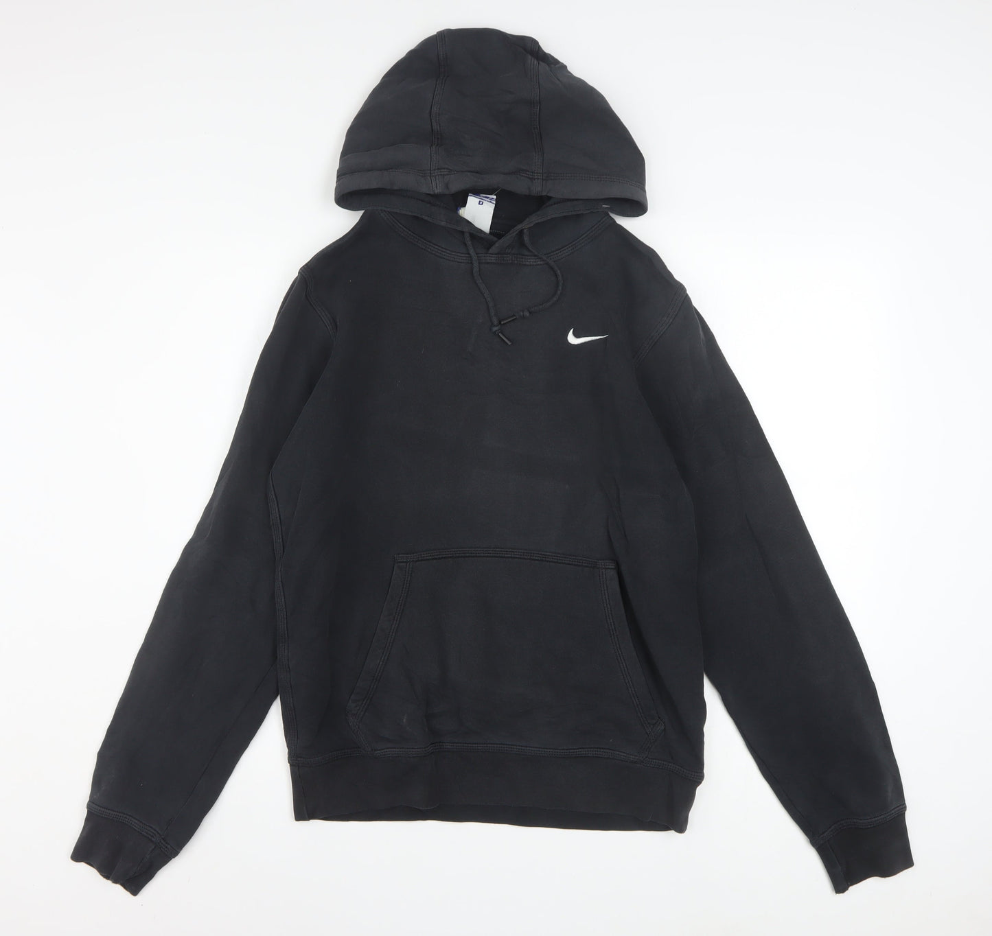 Nike Men's Black Pullover Hoodie Small Regular Fit Fleece