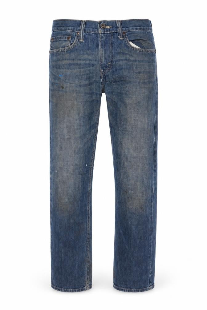 Levi's Men's Blue 501 Straight Denim Jeans W29 L32 Retro Style