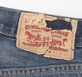 Levi's Men's Blue 501 Straight Denim Jeans W29 L32 Retro Style