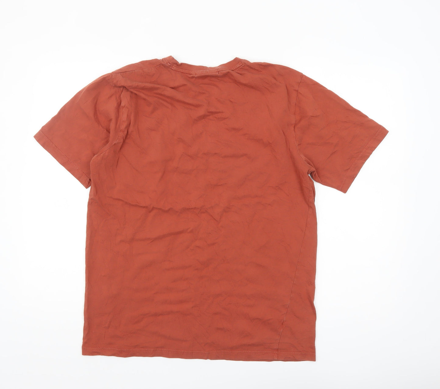 Peter Storm Men's Brown Funny Cycling Graphic Cotton T-Shirt M