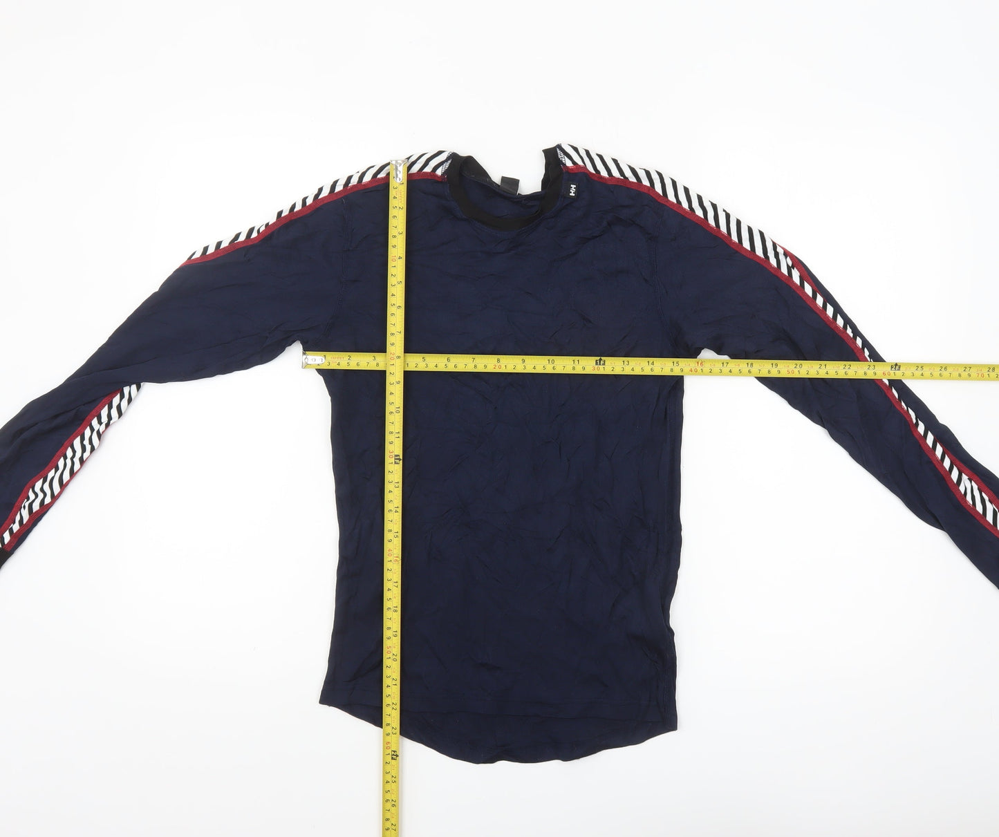 Helly Hansen Women Blue Long Sleeve Crew Neck Active T-Shirt Size S