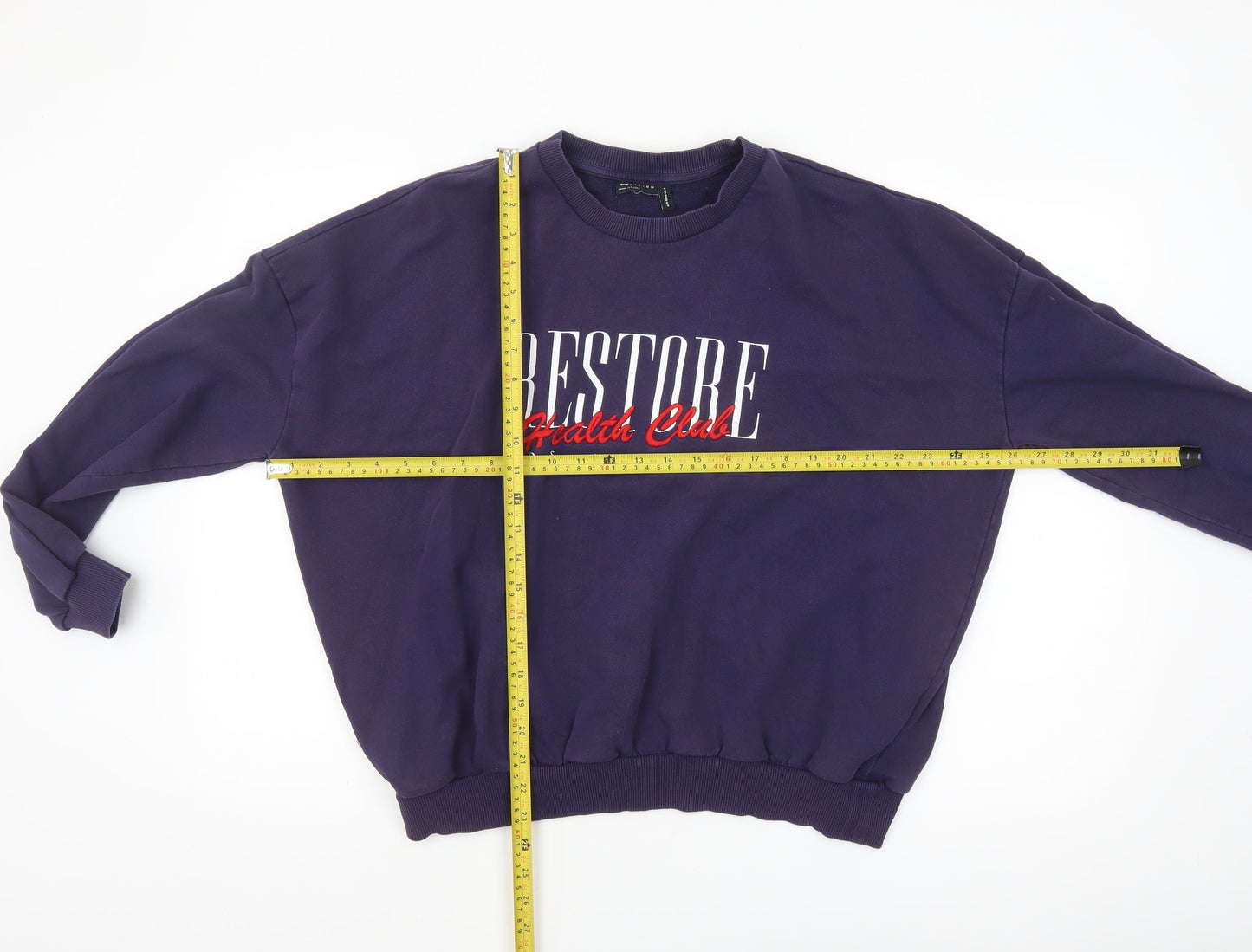 ASOS Design Women's Purple Restore Health Club Sweatshirt UK 10