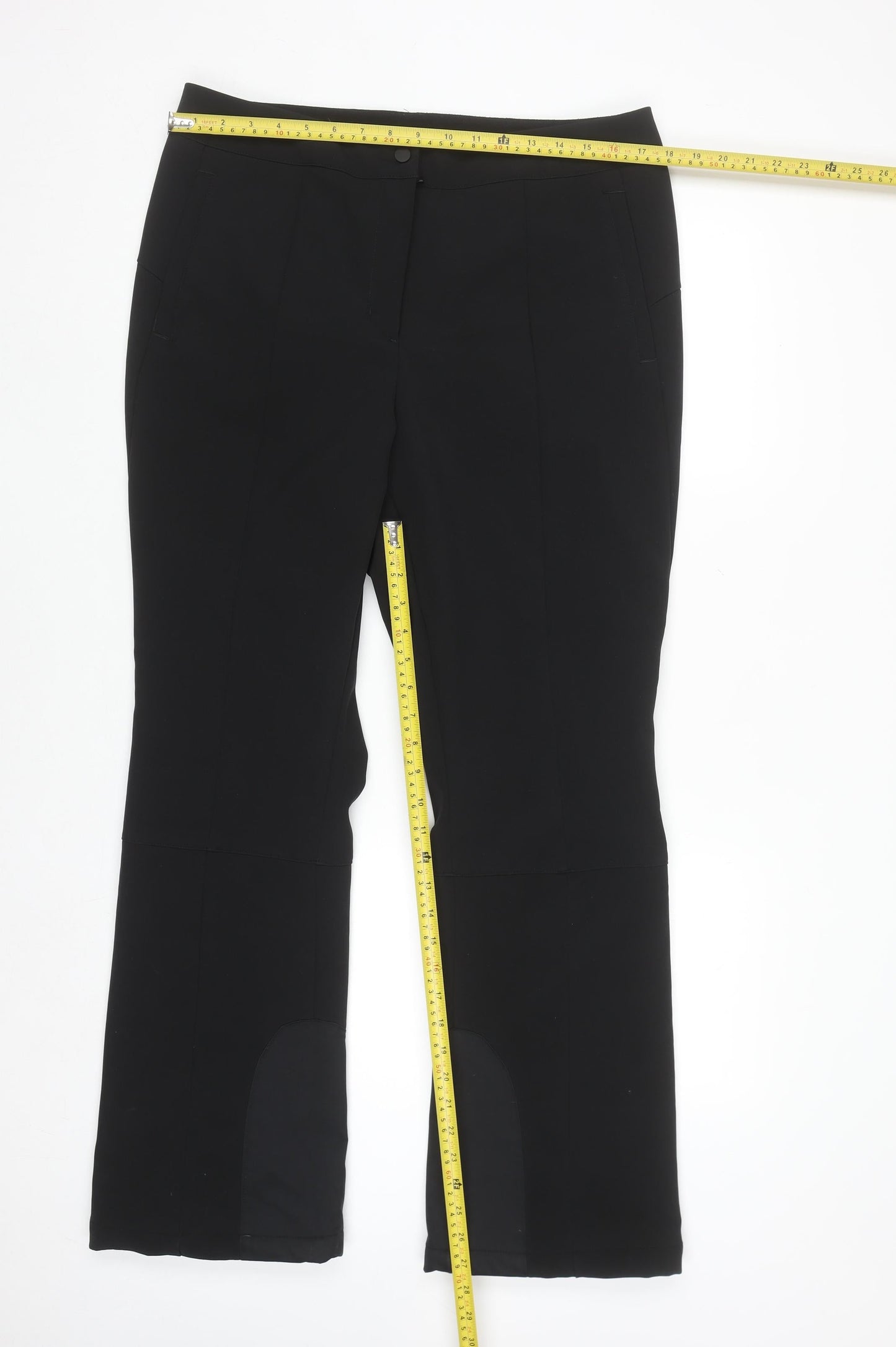 H&M Women Black Size 14 Snow Pants Softshell Active Trousers