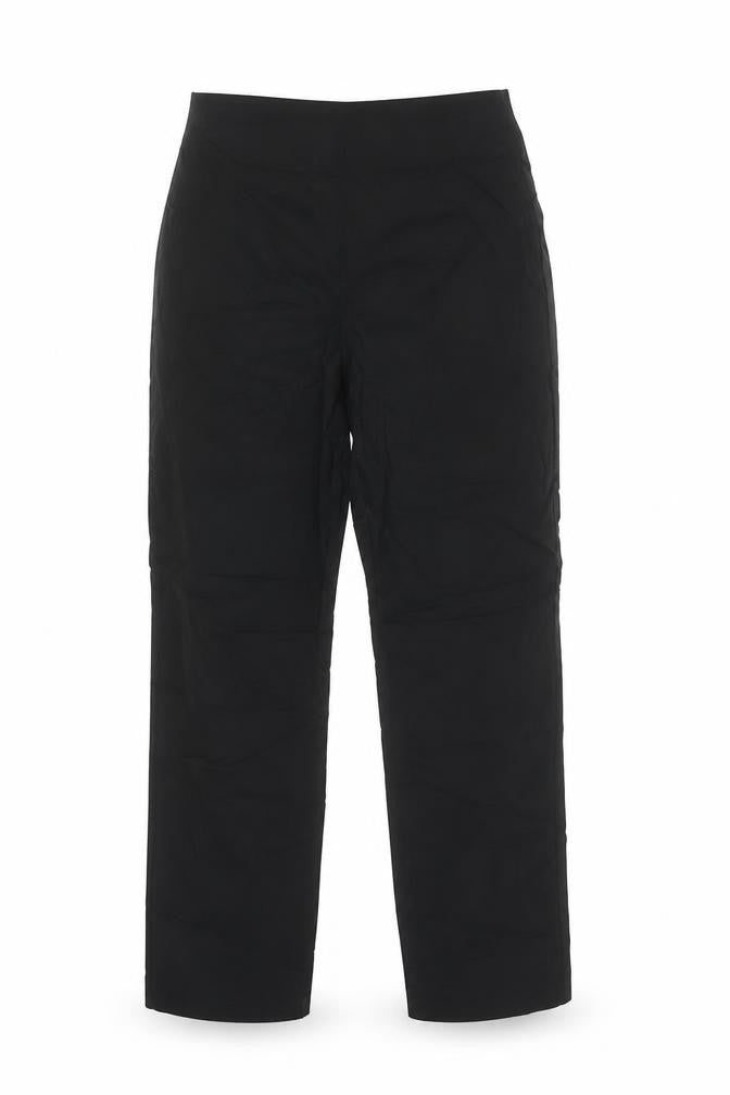 Dunnes Women's Black Slim Fit Stretch Trousers Size M