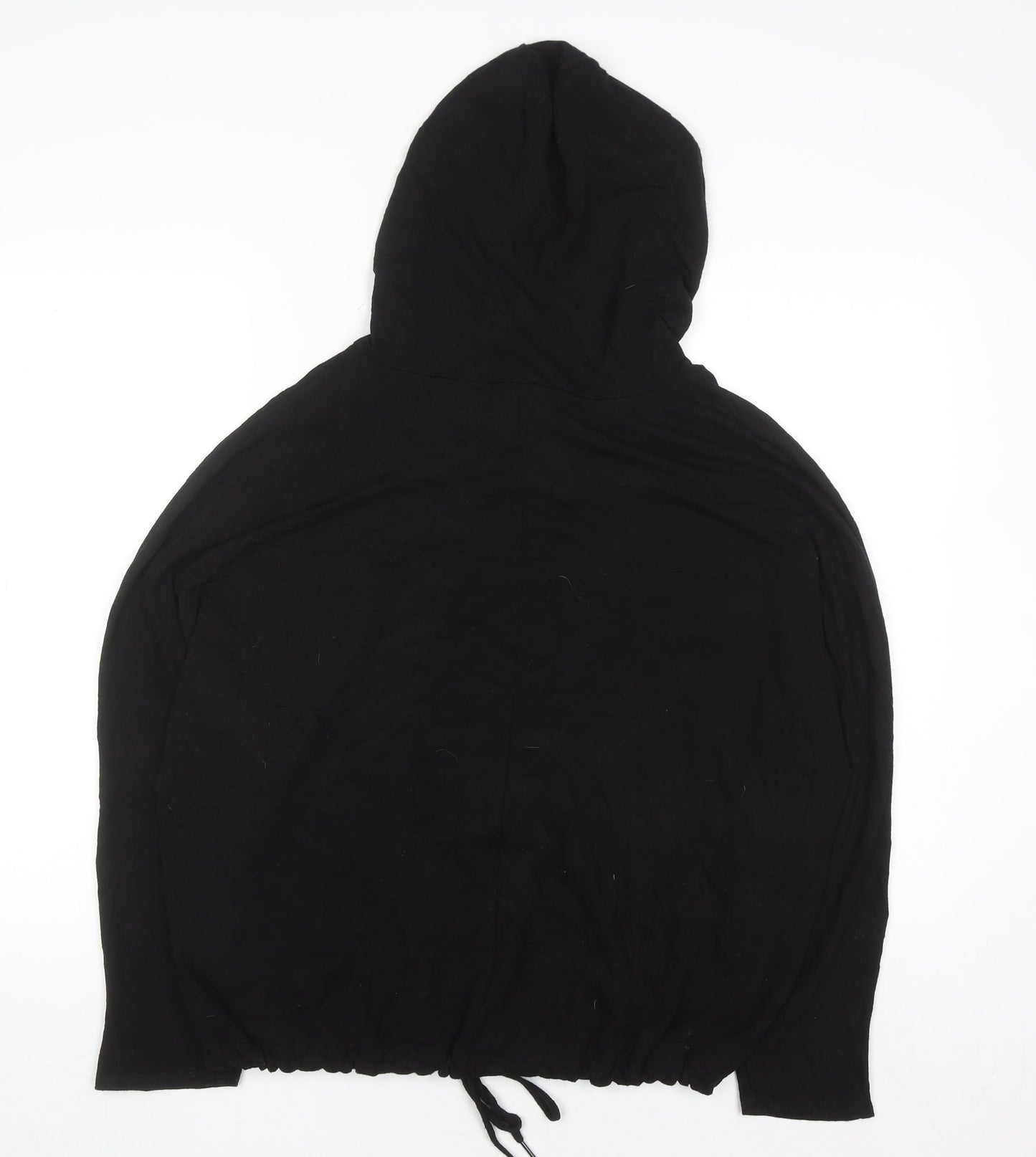 Cable & Gauge Women's Black Pullover Hoodie Size M Lightweight