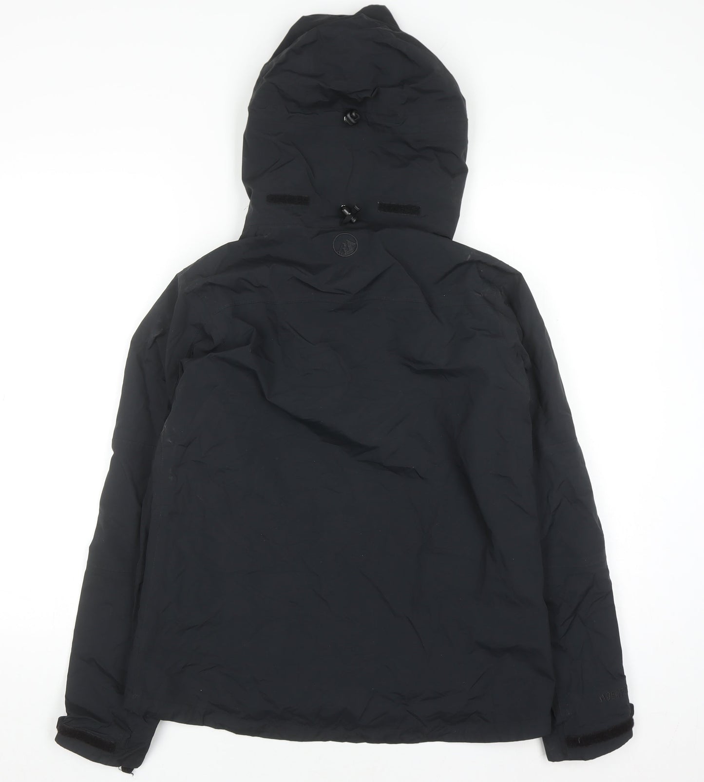 North Ridge Women's Black Hooded Parka Jacket Size 10 Waterproof