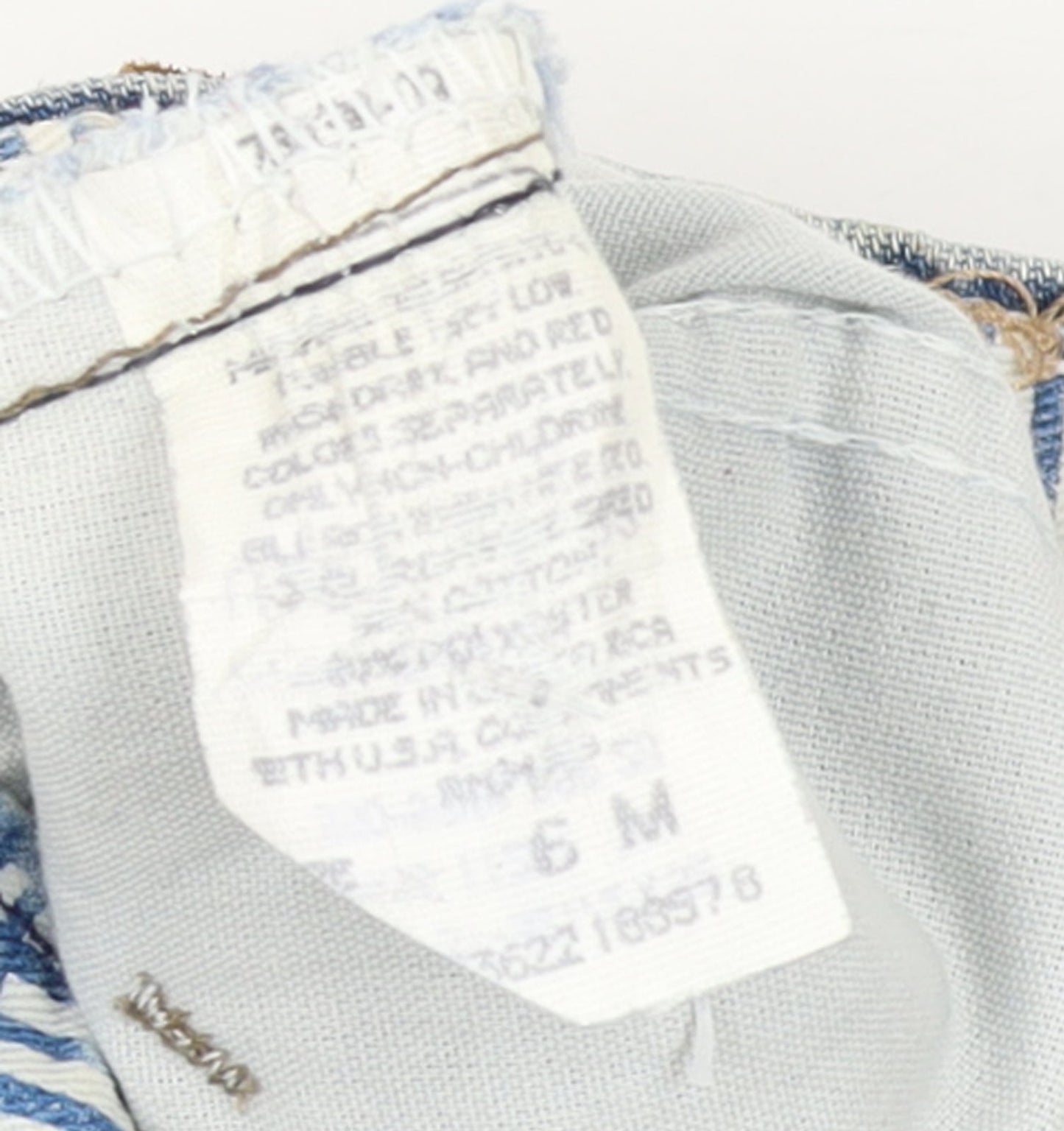 Lee Women's Blue High Rise Mom Jeans Size 6 Relaxed Fit Denim